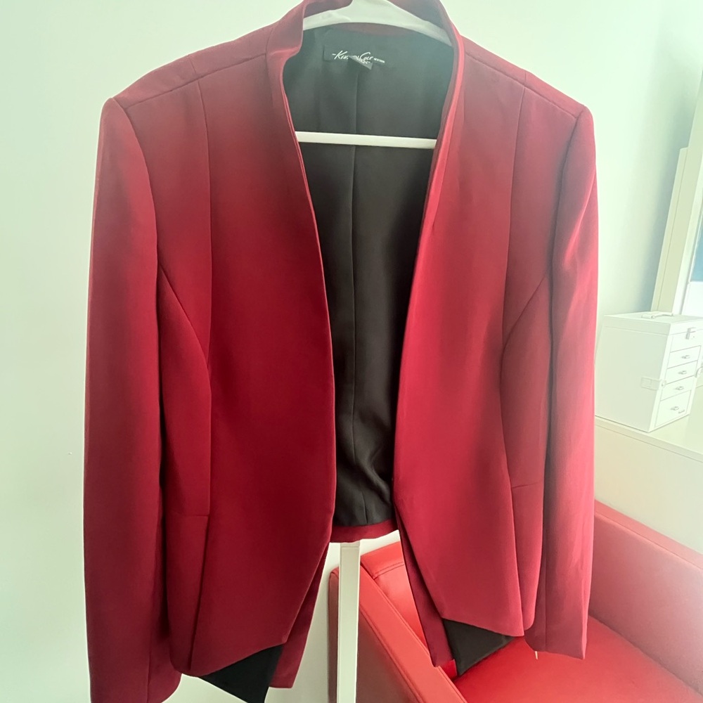 NEW Kenneth Cole Elegant Red Women's Blazer